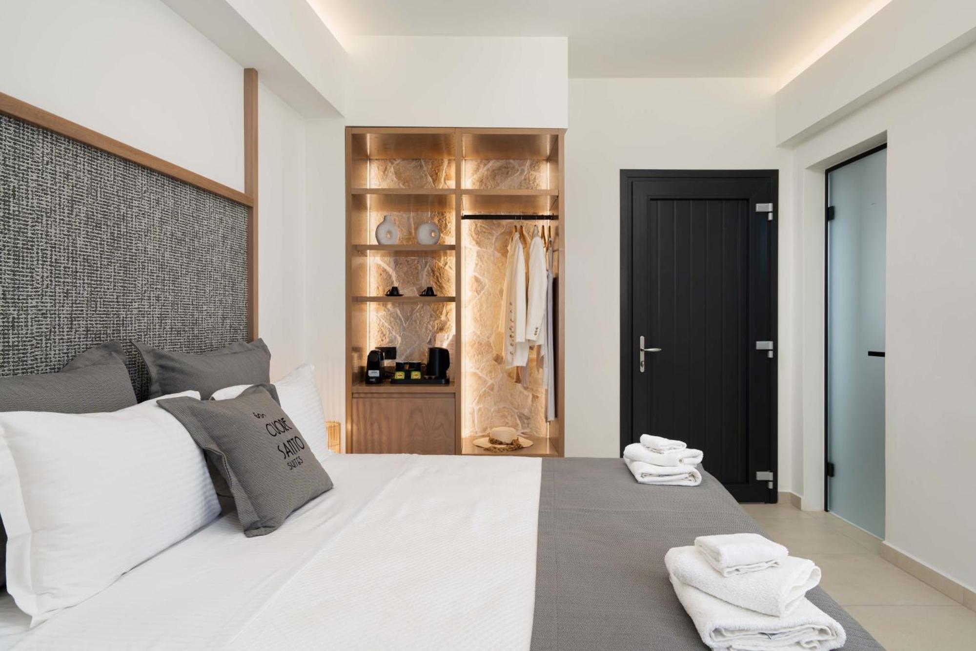 ثيرا Cuore Santo Suites الغرفة الصورة